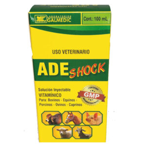 Ade Shock Frasco por 10, 50, 100 y 250 ml.