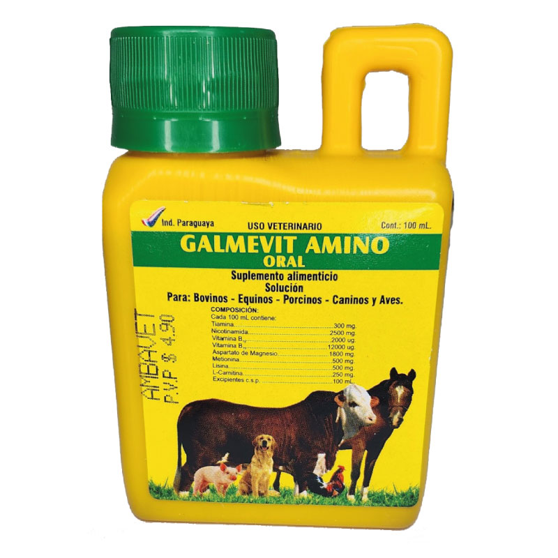 Galmevit Amino Oral Bidón por 100 ml.