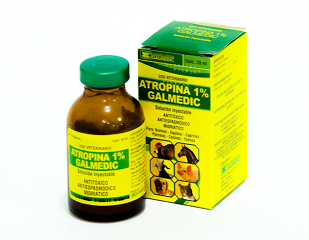 Atropina 1% Frasco por 20 ml.