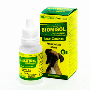 Biomisol Frasco gotero por 15 ml.