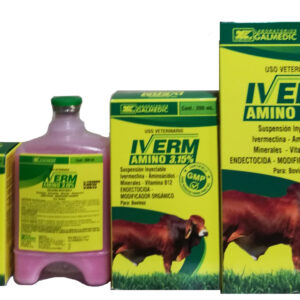 Iverm Amino 3.15% Frasco por 50 - 200 y 500 ml.
