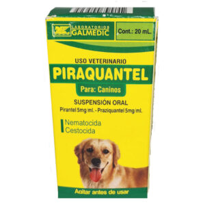 Piraquantel Frasco por 20 ml.