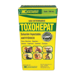 Toxohepat Inyectable Frasco por 20, 50 y 100 ml.